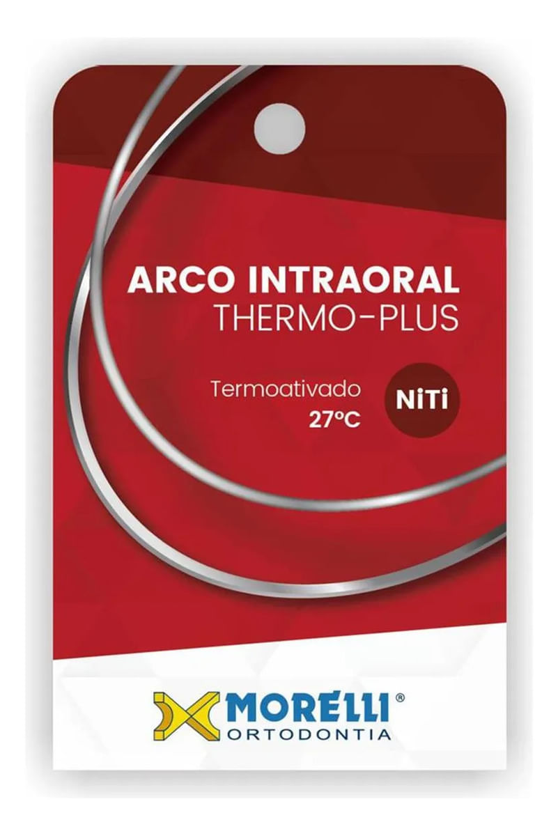 Arco Niti Termoativado Thermoplus Redondo C/10 - Morelli